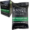 Range Meal Bar - Wysokie Calorie Meal Bary wymiany - Guten Free Bars - Backpacking Posiłki - 6 Pack (miętowy Czekoladowy Chip)