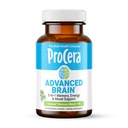 Procera Advanced Brain - Szybkie aktorstwo - Składniki wspierane przez 100 + Badania - Poprawa pamięci, Recall - Koncentracja - Czyści Fog - Jasność mentalna - Slows Cognitive Decline - 60 Count