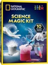National Geographic Magic Chemia Zestaw - Zestaw naukowy dla dzieci z 10 niesamowite sztuczki magiczne, STEM Projekty i eksperymenty naukowe, Zabawki naukowe, Wielki prezent dla chłopców i dziewcząt 8- 12