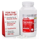 LABS TYME- CAP, INC. Acetaminofen 325 MG Tablets 1000 Count - Precyzyjna ulga bólowa - skurcze menstruacyjne, zmniejszenie gorączki, niewielki ból stawów