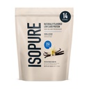 Isopure Low Carb 100% Pure Whey Isolate Protein Powder, Lactose Free, Gluten Free, With Vitamins, Vanilla Bean, 25g Protein Per Serving, 1 Lb, 14 Servings (Packaging May Vary)