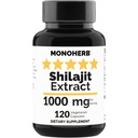 MONOHERB Shilajit Extract 1000 mg - 120 Kapsułki wegetariańskie