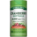 Nature 's Truth Żurawina z witaminą C Softgels 124; 8400mg 124; 150 Pigułek Biżuteria 124; Urynary Tract Health Support 124; Non- GMO & Gluten