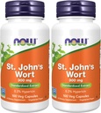 Teraz suplementy, ziele dziurawca (Hypericum perforatum) 300 mg, standardowy ekstrakt, 100 kapsułek Veg (opakowanie po 2)