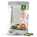 Moringa 124; 90 Vegan kapsułki 124; Certified Organic Equipment 124; Pure Moringa Leaf Powder