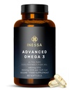 Omega 3 Fish Oil 1200mg (480mg EPA / 360mg DHA na kapsułkę) Wysoka wytrzymałość, Ultra Pure, Eco Friendly 60 kapsułki, 2 miesiące dostaw. GMP & Przyjaciele Certyfikacji Morskiej