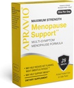 Menopauza Wsparcie, Menopauza Relief dla kobiet, Redukcja gorących błysków, nocne poty i huśtawki nastrojów, Maksymalna siła hormonu równowagi, 28ct