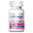 HealthA2Z ® Ulga alergiczna 124; Difenhydramina HCL 25mg 4,4; Antyhistamina 124; Ulga przed swędzącym gardłem, kichanie, katar 124; Alergie wewnętrzne i zewnętrzne (600 Kapletów (opakowanie po 1))