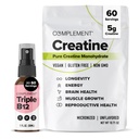 Complement Triple B12 Spray & Creapine Bundle - Wegan B12 Supplementation and Muscle Performance Support