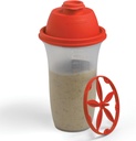 SIGNORA shaker butelka shaker shake 124; 17- Ounce plastikowe butelki z proteiny do shake 'a i shake & Smoothies, Napoje, Mieszanie Sałatki opatrunku i sosów, Margarita, & więcej