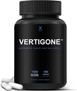 HUMANX VertiGone - Vertigo Relief - Time- Tested Ingredients - Ancient Natural Inner Ear Balance Supplement - Relieves Zawroty głowy, Nudności, Spinning & Swaying Sensations - Non GMO - Dizzy Aid Pills
