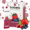 Bobelo Same Carbonating Hydration Pakiety do nawadniania 124; Niskie Calorie Drink Mix, Elektrolity w proszku Pakiety do 124; Keto Friendly, Sugar Free Water Enhancer 124; Soda & Sparkling Water Alternative