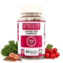 Siła & Przyprawy Hypertensupport 100% Natural Supplement for Immune System & Heart Health - 15 Składników w Hawthorn Berry, Nasiona winorośli & Jagody - 60 Vegan UK Made 1000mg kapsułki