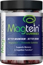 Magtein Gummies - Gummy magnezowe L- Threonian, Wsparcie dla mózgu, Suplement ogniskowy, Wspomaganie pamięci i funkcji poznawczych - 150 Wegan Gummies