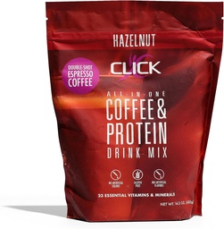 Kliknij przycisk Proszek do kawy 124; Podwójny strzał Espresso 124; 16 g białka 124; 23 Podstawowe witaminy 124; Niskie Calorie Meal Wymiana 124; 150mg Caepine 124; Gluten Free 124; Brak sztucznych zapachów lub kolorów 124; Orzechy laskowe