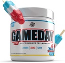 Man Sports Game Day - Sport Pre- Trening, Blue Bombsicle zapachowy napój energetyczny z naturalną kofeiną, 300g, 30 Dni dostaw