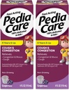 Dla dzieci Kaszel & Przekrwienie Płynna medycyna dla Kaszel, Przekrwienie klatki piersiowej i Mucus zimne objawy, Non- Drowsy, Wiek 4 +, Flavor Grape, 4 fl oz (2 Pack)