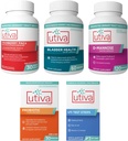 15% Bundle Utiva Cranberry PAC 30 Vegi kapsułki + Utiva Bladder Health 60 kapsułki + Utiva D- Mannose 500mg 120 kapsułki + Utiva Probiotic 30 Opóźnione uwalnianie Vegi kapsułki + Utiva UTI Zakres badania