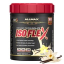 ALLMAX ISOFLEX Pure Whey Isolate Protein Powder - Gluten Free, Low Lactose, Sugar-Free - High-Protein, Clean, Keto-Friendly for Pre Post Workout Supplement for Women and Men | Vanilla, 1lb