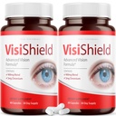 (2 opakowania) Visischield Advanced Vision Formula for Eyes Supplement Pills Vitamin (120 kapsułki)