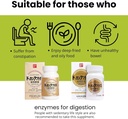 Natural Digestive Enzymes & Herbal Digestive Enzymes Fiber Supplement for Women, z 39 roślin & 7 Ziołowych mieszanek dla energii & Metabolizm Wsparcie, Złoto 150 Tabletki, z Japonii, 2 EA