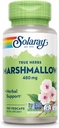 SOLARAY Marshmallow Korzeń Kapsułki 480 mg - Soothing Herbal Support w / Whole Marshmallow Root - Wysoka w Mucilage Soluble Fiber, Wegan, Non-GMO, Laboratorium zweryfikowane, 60- Day Guarantee, 100 Servings, 100 VegCaps