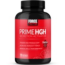 FORCE FACTOR Prime HGH Secretion Activator Supplement for Men with L- Arginine and L- Glutamine to Trigger HGH Production, Boost Workout Force, and Improve Athletic Performance, 150 kapsułki