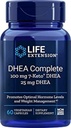 Life Extension DHEA Complete, 100 mg 7- Keto DHEA, 25 mg DHEA, 60 kapsułek