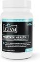 Utiva Prostate Health Supplement for Men - Natural Formula for Prostate Function and Morine Flow - Beta- Sitosterol i Saw Palmetto Prostate Supplement - Made in Canada, 90 Softgels