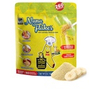 Nana Flakes 100% Pure Banana Flakes Food Powder 4 lbs - Wielkie źródło potasu & włókno, dla Digestive Health & Ocasional Biegunka, Mączka Thickening - Natural & Soothing (4 lbs Bag)