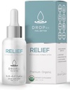 DropRx Relief by Dr. Nicole Saphier - Diamenty Pazur & Organic Ginger Root Extract, Wspiera wspólne zdrowie & odżywcze Wellness, Organic, Non GMO, Wegan, Gluten Free & Kosher, Made in USA (2 Fl Oz)