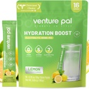 Penture Pal Sugar Free Electrolyte Powder Pakiety - Płynny codzienny IV Drink Mix dla szybkiego nawodnienia & Odzyskiwanie partii 124; 5 Witaminy & 7 Elektrolity 124; Keto Friendly 124; NieGMO 124; Certyfikowany Wegan 124; 16 Sticks