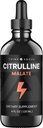 L- Citrulina DL- Malate 2: 1 Krople płynne - Szybka absorpcja - 250 mg na Podawanie - Kropla Easy- do Użytkowania - 30- Day Supply