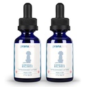 PranaZwierzęta domowe Równowaga nadnerczy dla psów z Cushing 's 124; Naturalnie łagodzi objawy choroby Cushinga u psów 124; Licorice Free Herbal Formula dla psów z Cushinga' s Choroby - 2 Pack