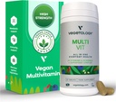 MultiVit Vegan Multivitamin Supplement, 26 Witamina & Minerały - Suplementy witaminy dla Metabolic, Funkcje mózgu i wsparcie immunologiczne - Multivitamina dla kobiet, mężczyzn i dzieci
