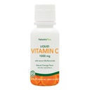 NaturesPlus Liquid Witamina C - 1000 mg, 8 fl oz - z Lemon Bioflavonoids - wegetarianin, Gluten Free - 8 Służenia