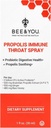 Pszczoła i Ty Propolis i Probiotyczne Spray Gardło z Ginger, Wsparcie immunologiczne, Zdrowie trawienne, Przeciwutleniacze, Keto, Paleo, Gluten- Free, 1 Fl oz