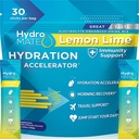 HydroMATE Electrolyte Proszek Lemon Pakiety nawodnienia wapna Niski poziom cukru 30