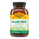 Country Life Aller- Max - Suplementy Quercetin z bromelainem - Wsparcie immunologiczne z witaminą C, cynk i mieszanka botaniczna - Certified gluten- Free, Wegan (100 Count (Pack of 1))