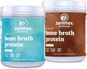 Zammex Proszek do protein z brotu kostnego, Czekolada + Flavor waniliowy