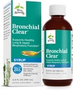 Terry naturalnie Bronchial Clear Liquid - Wsparcie oddechowe dla Bronchial & Lung Health - Wsparcie dla Bronchial dla zdrowia oddechowego - Zdrowy Lung Supplement dla dorosłych i dzieci - 3.4 fl oz