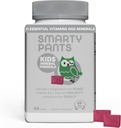SmartPants Kids Mineral Chews: Cytrynian magnezu i suplement wapnia z witaminą D3, Witamina C, K2, Cynk i Selen do wsparcia immunologicznego, 60 Count (30 Day Supply)