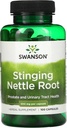 Swanson Stinging Nettle Root 500 Miligram, 100 Czapki (Opakowanie po 3)