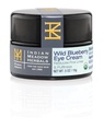 Indian Meadow Herbals Wild Blueberry Eye Cream (.5oz) - Pod kremem do oczu dla puffy Eyes & Fine Lines - Anti-Aging Eye Care w / Organic Herbs, Oils