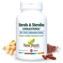 NOWE Sterylizatory roślinne ROOTS HERBAL oraz Suplement do Steryli Sterylnych z Nasieniem Organicznym 124; Stanole lub Phytosterole do Wsparcia Cholesterolu ze Źródłem Omega- 3 (120 Softgeli)