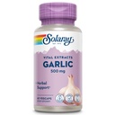 SOLARAY Czosnek suplement 500mg, Wegan, Bez Odoru Czosnek Ekstrakt, Tradycyjnie używane dla zdrowia serca i wsparcia immunologicznego, Wegan, Zapach wolny, Laboratorium zweryfikowane, 60 Dzień gwarancji, 60 Serv, 60 Enteric Vegicaps
