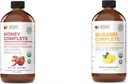 Kompletne produkty naturalne Nerki Kompletne 8oz & pęcherzyk żółciowy Kompletny 8oz Bundle