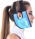 Wisdom Teeth Ice Pack Head Wrap with Ear Hole Design, FSA Kwalifikowalne, Miękkie Face Ice Pack wielokrotnego użytku żel Hot Cold Terapy for TMJ Pain Relief, Chirurgia jamy ustnej, Obrzęk twarzy, Tonsillektomia Recovery