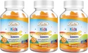 Lovita Vegan Vitamin C Gummies for Kids, Great Tasting Plant-Based Formula, Immune Function Support with Vitamin C 150mg per Daily Servings & Xylitol, Natural Orange Flavored, 90 Gummies (Pack of 3)