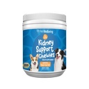 Pet Wellbeing Kidney Support Chewies for Dogs - Vet- Spreparowane - Wspiera zdrową i stabilną nerkę (nerka) Funkcje, Normalny poziom równowagi płynów i energii, Rehmannia, Astragalus - 90 Soft Chews